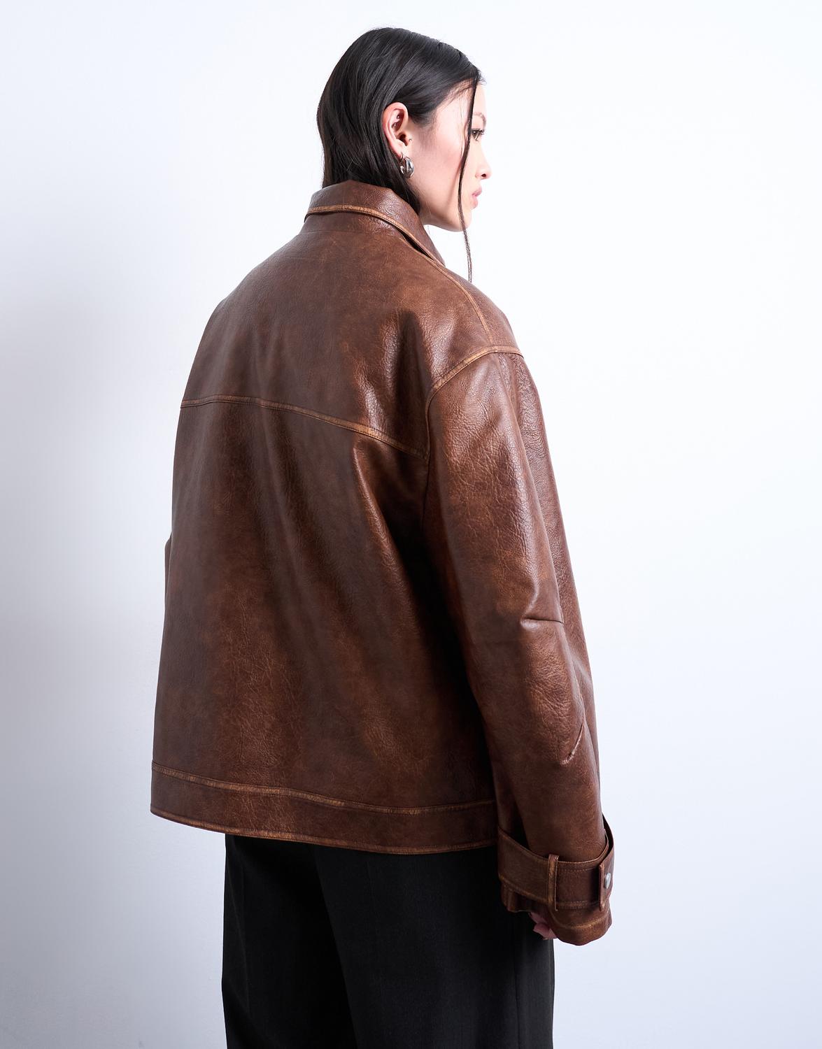 TSELIZABETH FAUX JACKET